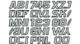 Kawasaki Boat Lettering Silver/Black 3″ Registration Kit by Hardline Products